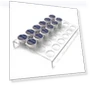 Превью Acrylic 24 Holes Coffee Capsule Storage Display Stand — Coffee Pod Holders
