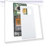 Original Battery Back Cover — Back Covers, Sharp