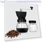 Превью Portable Conical Burr Mill Manual Spice Herbs Hand Grinding Machine Coffee Bean Grinder with Seal Pot — Hand Coffee Grinders