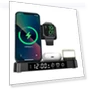 Thumbnail Three-in-One Wireless Charger with Multi-Function Clock — Chargers
