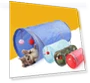 Thumbnail Two-Way Tunnel Storage Folding Cat Channel — Tunnels