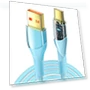 100W 7A USB-A to Type-C Charging Cable with LED Light — Cables, ESSAGER
