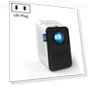 Thumbnail 180 ANSI Mini LED+LCD Smartphone Wireless Screen Projector — Home Theater Projectors