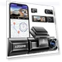 Thumbnail 3 Channel Dash Cam — Dashboard Cameras, AZDOME