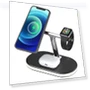3-in-1 15W Magnetic Wireless Charger with Night Light — Chargers, Other