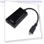 Micro USB to HDMI Female Adapter Cable — Connectors & Adapters