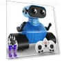 Thumbnail Rechargeable Remote Control Emo Robot — Interactive Figures & Robots, Hamourd