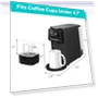 Thumbnail Single Serve Espresso Machine for Nespresso Original Pods — Coffee & Espresso Combos, CASABREWS