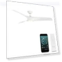 Превью Smart Indoor and Outdoor Ceiling Fan with LED Light Kit — Ceiling Fan Wall Controls, Modern Forms