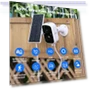 Thumbnail Solar Security Cameras Wireless Outdoor — Smart Home Security, Hiseeu