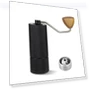 Thumbnail Stainless Steel Hand Crank Coffee Bean Grinder — Hand Coffee Grinders
