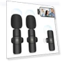 Превью Wireless Lavalier Noise Reduction Reverb Microphones — Wireless Systems, PULUZ