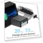 Превью 90W 20 Port USB 2.0 Fast Charger — Chargers, SABRENT