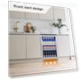 Thumbnail Built-in Beverage Refrigerator with Lock — Drink Coolers, Weili