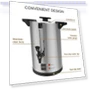 Превью Commercial Grade Stainless Steel Coffee Urn — Urns, Valgus