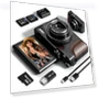 Thumbnail Digital Camera for Photography with 64MP & 5K Video — Compact Digital Cameras, G-Anica