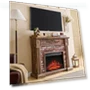 Thumbnail Electric Fireplace with Mantel — Outdoor Fireplaces, Aitjunz