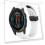 Hole Folding Buckle Silicone Watch Band — Fitness Bands, Garmin