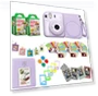Instax Mini 12 Instant Camera + Pro Design Accessory Bundle — Instant, Fujifilm
