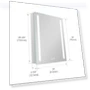 Превью LED Mirror Medicine Cabinet — Shower, Wemin Smart Home
