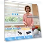 Thumbnail Motorized Zebra Blinds for Indoor Windows — Window Treatments, COOLWINDS