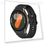 Thumbnail Wave Pattern Stitched Silicone Watch Band — Watch Accessories, Samsung