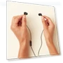 Thumbnail Wired Earbuds with Microphone — In-Ear Headphones, Amazon Basics