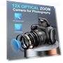 Thumbnail 12X Optical Zoom 4K Digital Camera with WiFi & App Control — Professional DSLR Cameras, MAXKERUN