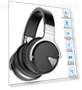 Thumbnail Active Noise Cancelling Headphones — Over-Ear Headphones, Silensys