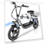 Превью Foldable Electric Scooter with Seat — Electric Vehicles, Caroma
