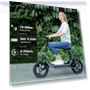 Превью Foldable Electric Scooter with Seat — Electric Vehicles, Caroma