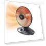 Превью Indoor Dish Space Heater with Oscillation — Portable Heating Solutions, Comfort Zone