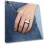 Thumbnail Inner Arc Ergonomic Breathable Design Silicone Rubber Wedding Bands — Smart Rings, Egnaro