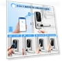 Thumbnail Smart Door Lock with Handle — Smart Home Security, MSR X6