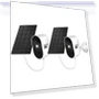 Thumbnail Solar Security Cameras Wireless Outdoor — Smart Home Security, AOSU