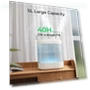 Thumbnail Super Easy to Clean Top Fill Auto Adapt Cool Mist Humidifier — Air Moisture Control, Homvana