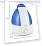 Превью Ultrasonic Humidifiers for Bedroom and Baby Nursery — Air Moisturizers, Crane