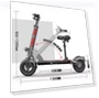 Thumbnail 10 inch off-road adult foldable electric scooter with seat — Push Scooters
