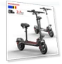 Thumbnail 10 inch off-road adult foldable electric scooter with seat — Push Scooters