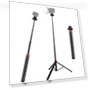 Thumbnail Aluminum Alloy Broadcast Fill Light Bracket Telescopic Tripod — Camera Supports, PULUZ