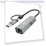 Thumbnail Gigabit Wired Ethernet Network Adapter — USB