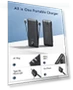 Thumbnail Portable Charger with Built-in Cables and Wall Plug — Charging Solutions, VEGER