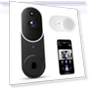 Thumbnail Wireless Video Doorbell Camera with Chime — Smart Home Security, Guggre