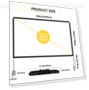 Thumbnail 100 inch Outdoor Projector Screen and Stand — Home Theater Projectors, HOIN