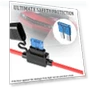 Thumbnail 2 Pin Ring Terminal SAE to O Ring Connecters Extension Cord Cable — Ring Terminals
