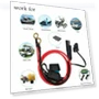 Thumbnail 2 Pin Ring Terminal SAE to O Ring Connecters Extension Cord Cable — Ring Terminals