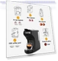 Превью 4 IN 1 Expresso Coffee Machine — Coffee & Espresso Combos, HIBREW