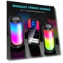 Thumbnail Bluetooth Speaker with Colorful Lights — Portable Audio Solutions, Lenovo