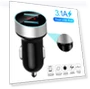 Thumbnail Car Charger with LED Display and Dual USB Ports — Vehicle Power Solutions