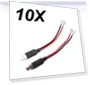 Thumbnail LED H1 Replacement Single Converter Wiring Connector Cable — Headlight